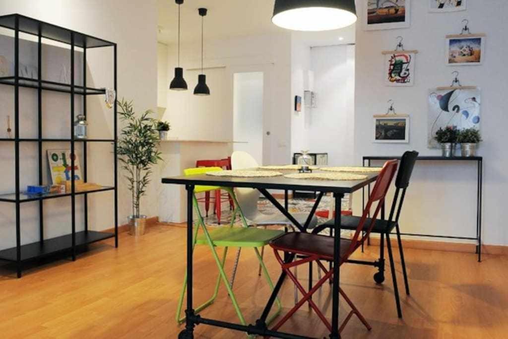 Calm Modern Apartment Barcelona Buitenkant foto
